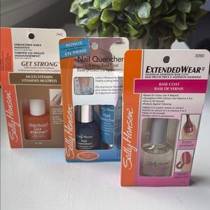 Sally Hansen Nail Care Trio Bundle New without Tags